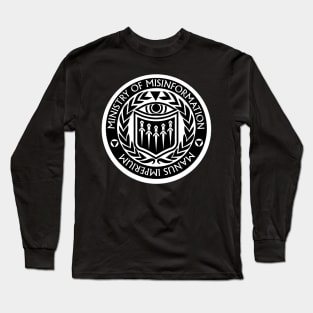 Ministry of Misinformation - Glyph Long Sleeve T-Shirt